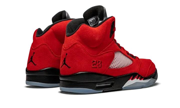 Jordan 5 Retro Raging Bull Red (2021) (GS) 3/4