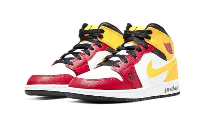 Air Jordan 1 Mid SE Motorsports (GS) 2/3