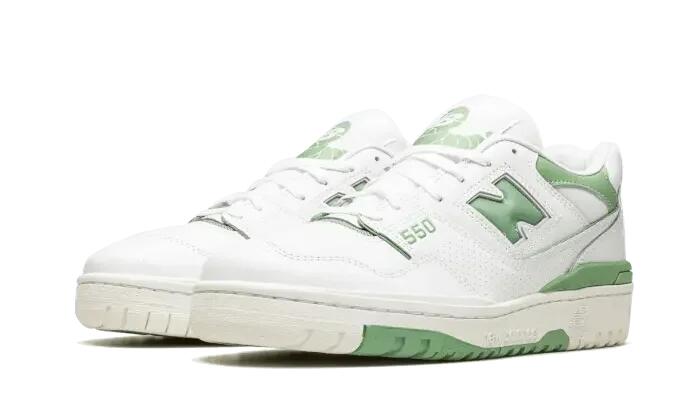 Schoenen - Casual - Unisex - 550 - Comfortabel, stijlvol - Wit/mintgroen 2/4
