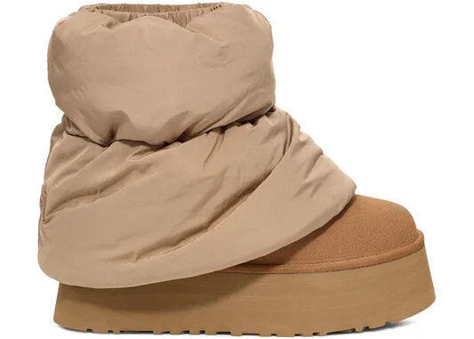 UGG Classic Mini Dipper Puffer Boot Amphora Chestnut (W) 1/1