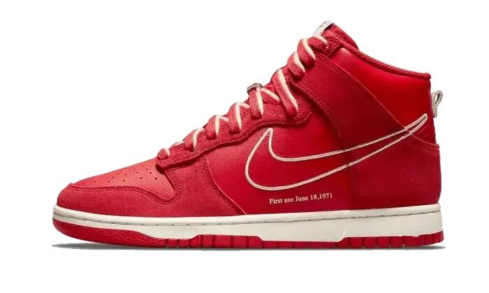 Nike Dunk High First Use Red 1/3