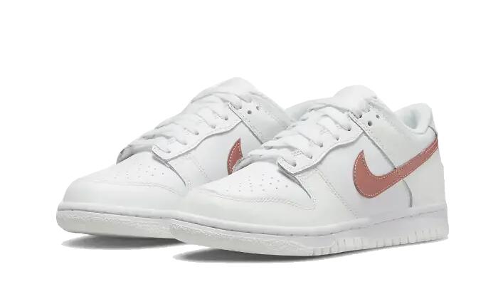 Nike Dunk Low White Pink (GS) 2/3