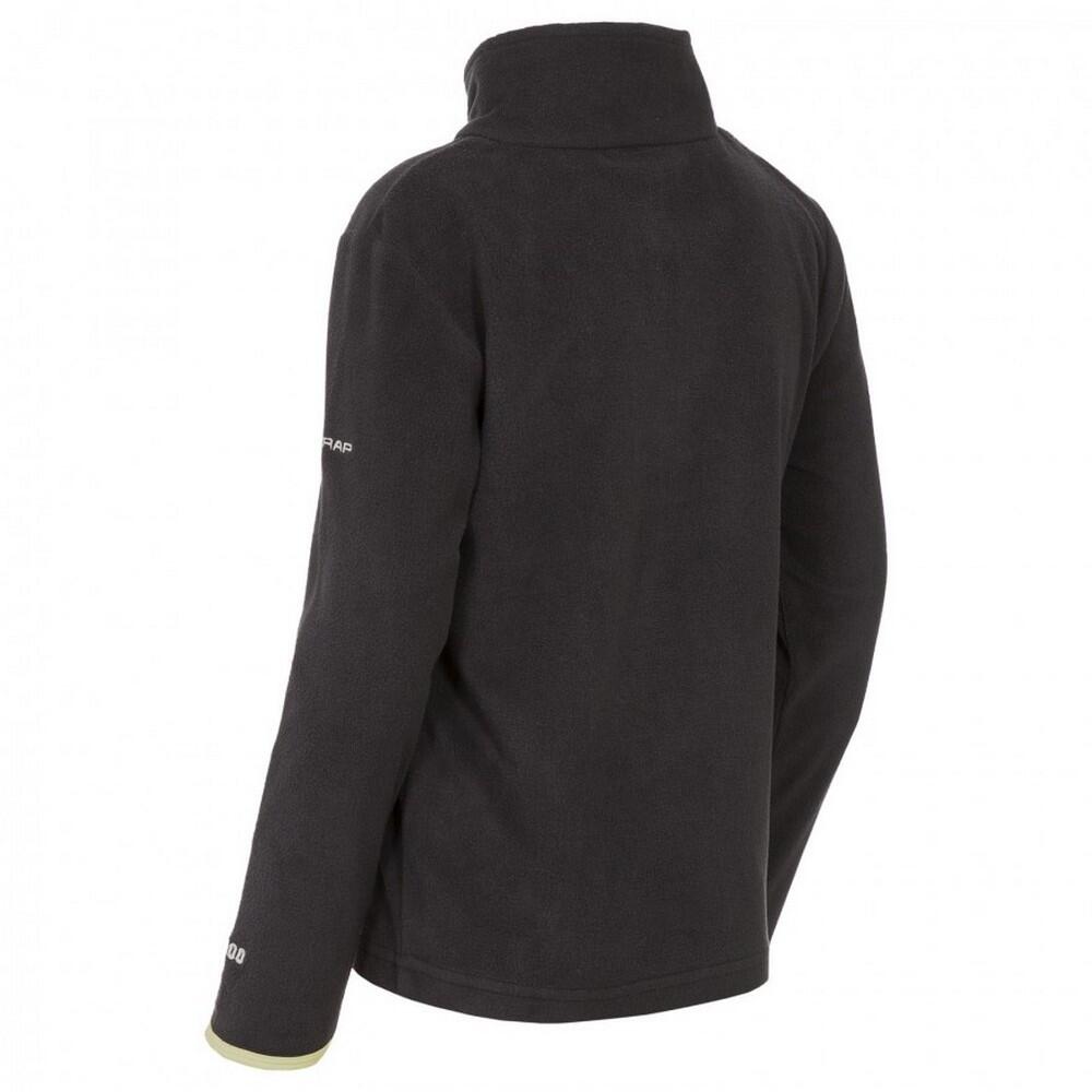 ETTO Boy's zipped fleece (Black)