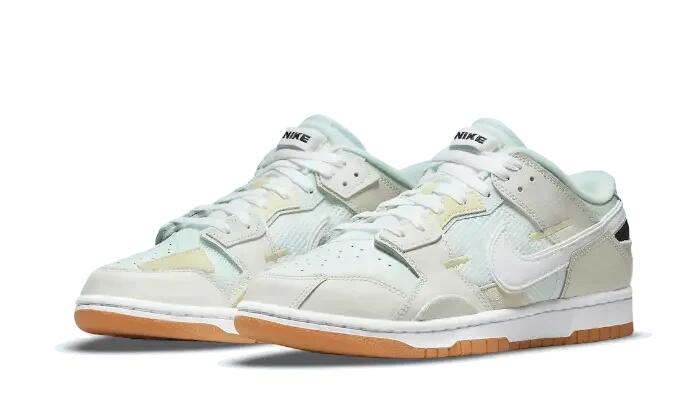 Unisex - Lifestyle - Schuhe - Low-cut Dunk Low Scrap - sail/white/glass sea. 2/3