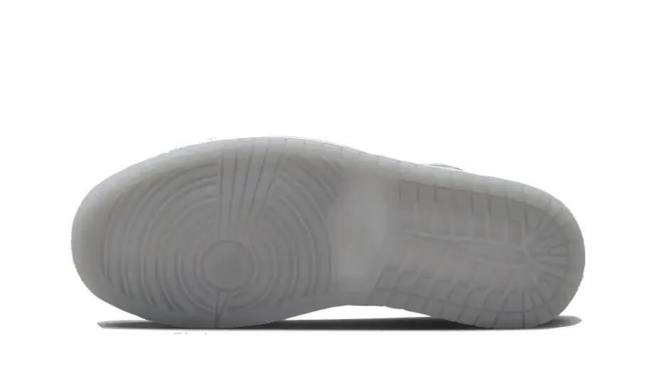 Air Jordan 1 Mid Crinkled Chrome (W) 3/4