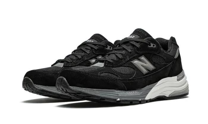 New Balance 992 Black Grey 2/4