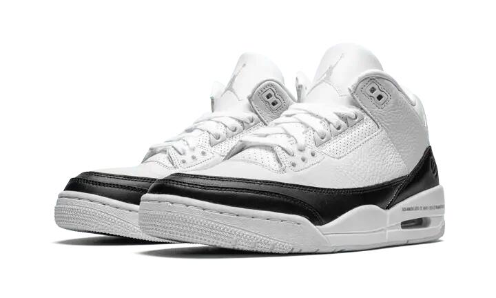 Air Jordan 3 Retro Fragment White Black 2/4