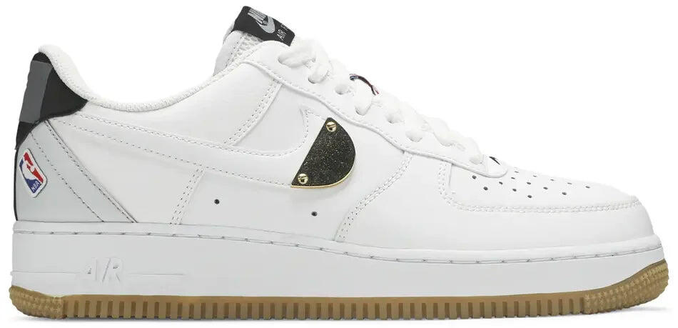Nike Air Force 1 Low NBA White Grey Gum 1/5