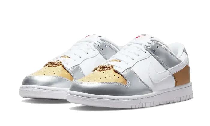 Nike Dunk Low Gold Silver (W) 2/3