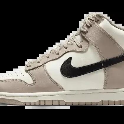 Women - Lifestyle - High-top shoes - Dunk High - Fossil/Black