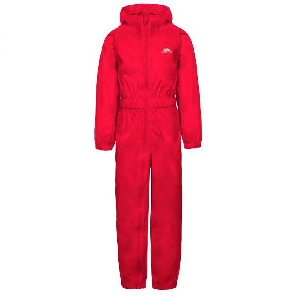 Tuta antipioggia unisex (rosso)