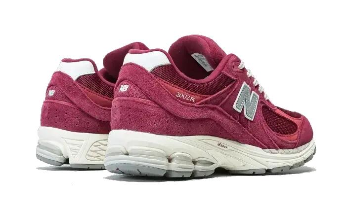 Zapatos - Lifestyle - Hombre - Suede, diseño elegante - 2002R - Rojo/Gris/Blanco 3/4