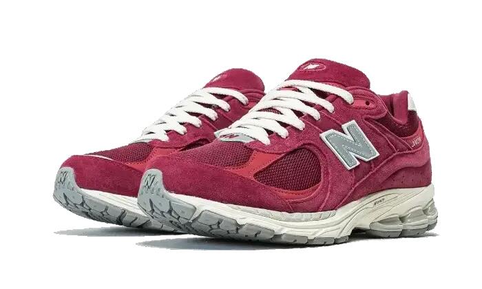 Zapatos - Lifestyle - Hombre - Suede, diseño elegante - 2002R - Rojo/Gris/Blanco 2/4