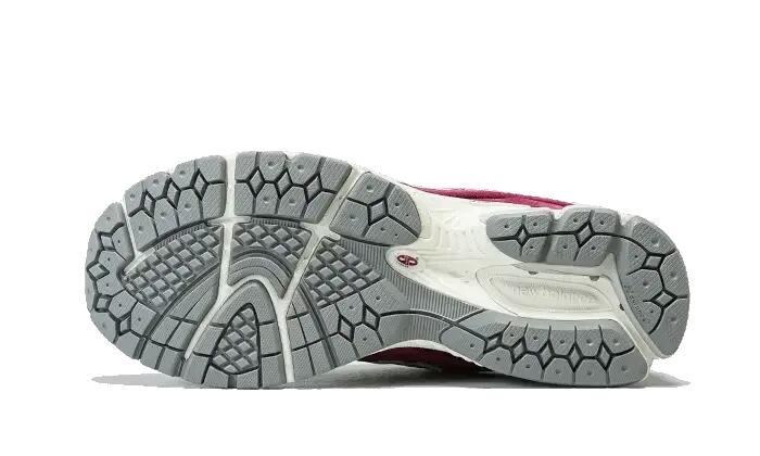 Zapatos - Lifestyle - Hombre - Suede, diseño elegante - 2002R - Rojo/Gris/Blanco 4/4