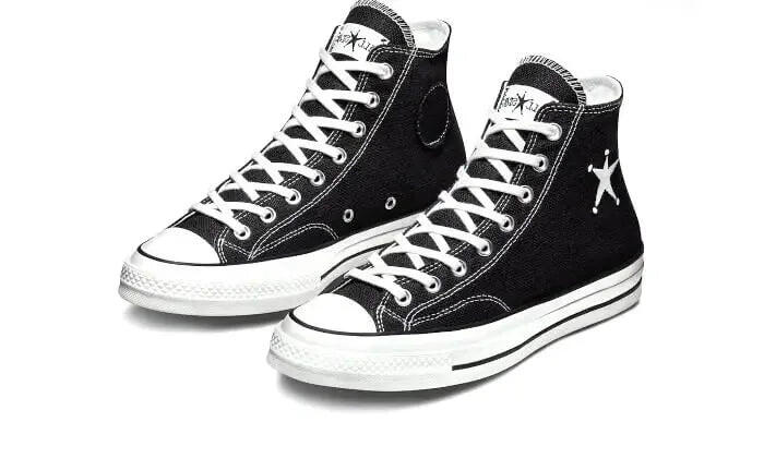 Chuck Taylor All-Star 70 Hi Stussy Black 2/3