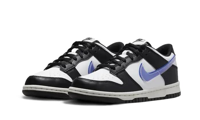 Schoenen - basketbal - unisex - dunk low - zwart/wit 2/3