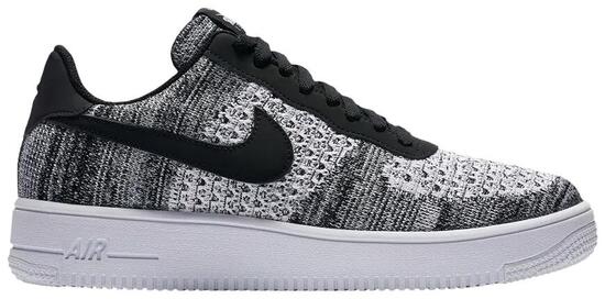 Scarpe - Walking - Uomo - Air Force 1 Flyknit 2 - Nero/Platino