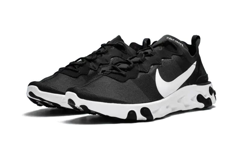 Nike React Element 55 Black White 2/4