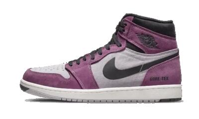 Schoenen - basketbal - air jordan 1 gore-tex - berry/grijs