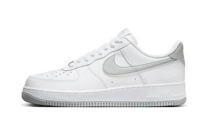 Air force 1 low '07 white light smoke grey - taille : 47 eu