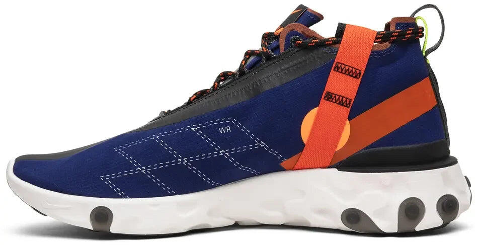 Nike React Runner Mid WR ISPA Blue Void Team Orange 2/5