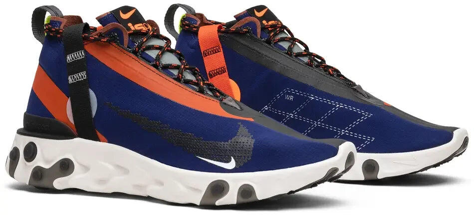 Nike React Runner Mid WR ISPA Blue Void Team Orange 5/5