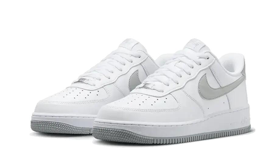 Schoenen - lifestyle - air force 1 low '07 - leer - wit/grijs 2/3