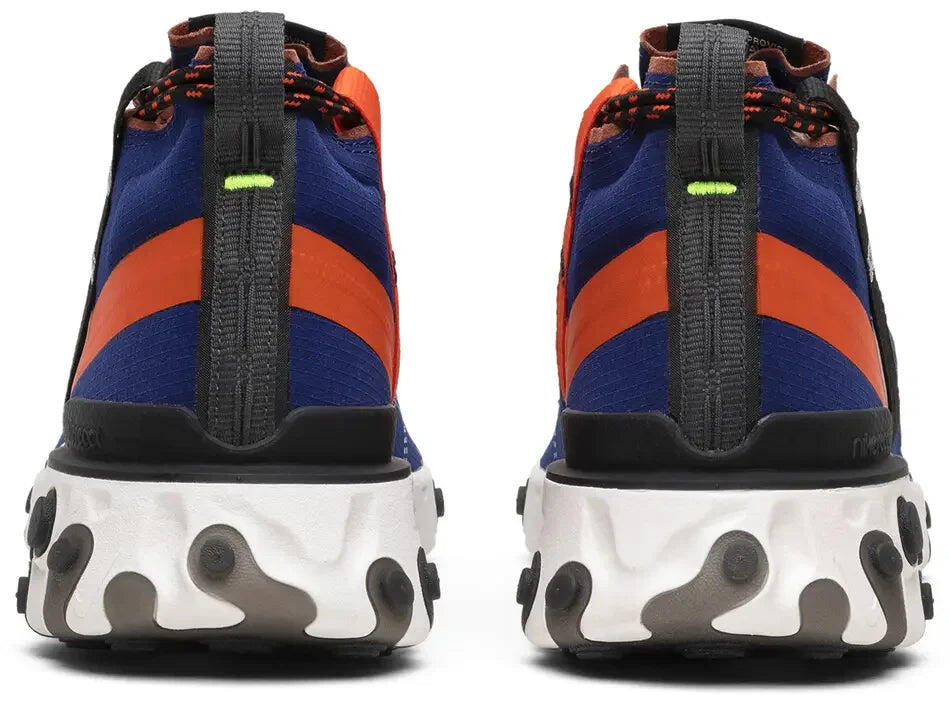 Nike React Runner Mid WR ISPA Blue Void Team Orange 4/5