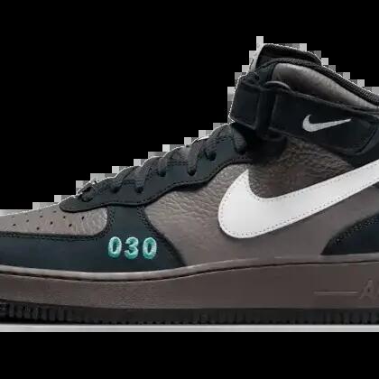 Shoes - Mid-top - Air Force 1 Mid - Cave Stone/White-Off Noir