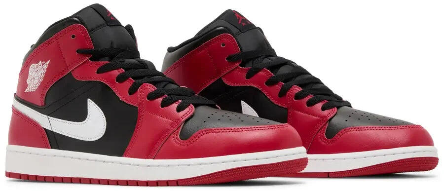 Jordan 1 Mid Gym Red Black White (2024) 5/5