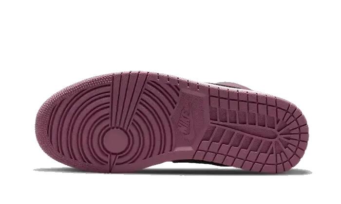 Lifestyle - schuhe - air jordan 1 low - light mulberry/schwarz 3/3