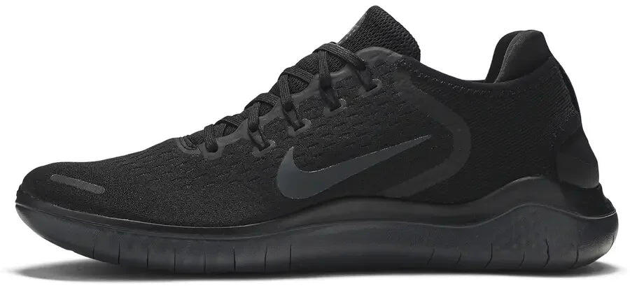 Nike Free RN 2018 Schwarz Anthrazit 2/5
