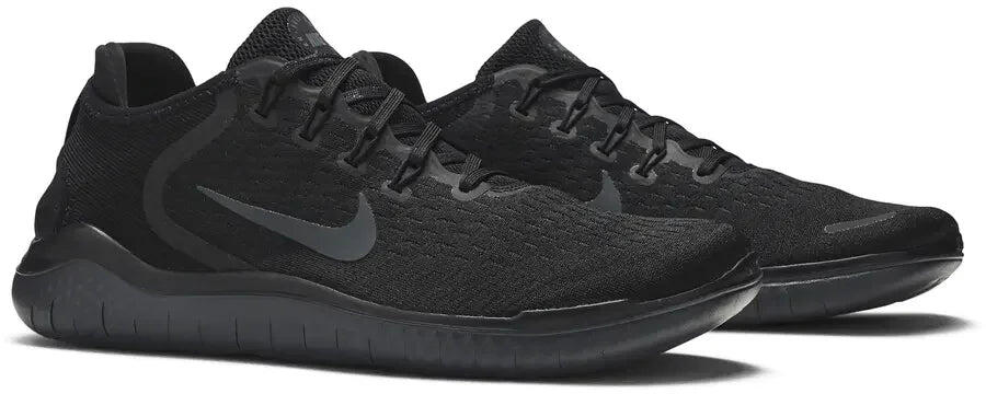 Nike Free RN 2018 Schwarz Anthrazit 5/5