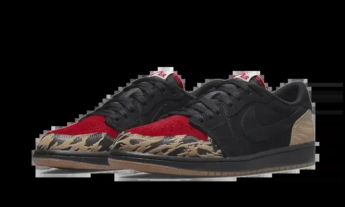 Zapatillas - Hombre - Bajas - Air Jordan 1 Solefly - Negro/Rojo 2/3