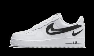 Scarpe - lifestyle - pelle swoosh ritagliato - air force 1 '07 - bianco/nero