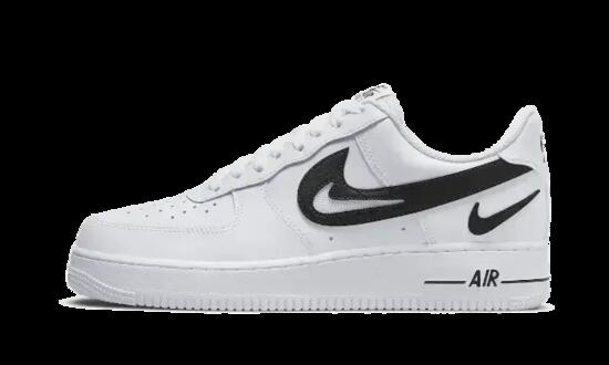 Scarpe - lifestyle - pelle swoosh ritagliato - air force 1 '07 - bianco/nero