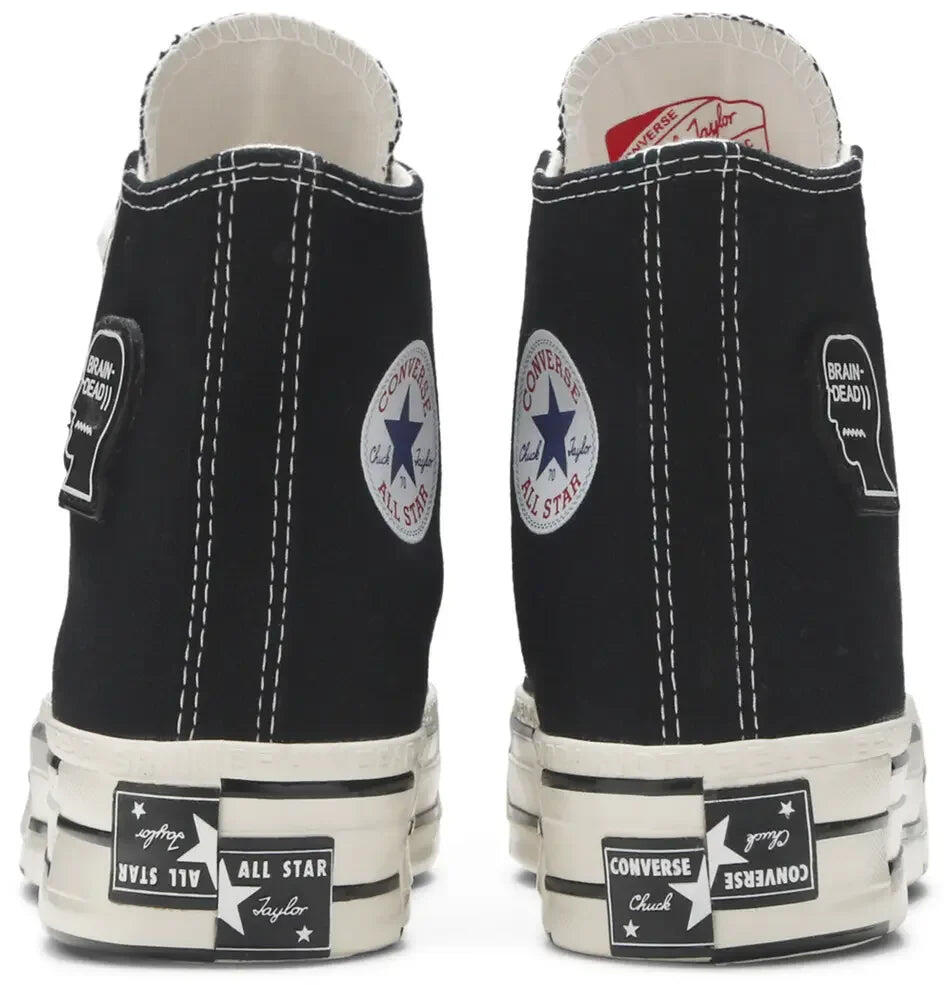 Converse Chuck Taylor All-Star 70s Hi Brain Dead Black 3/4