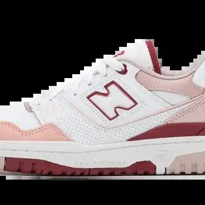 Unisex - Sport - Shoes - Comfortable, Stylish - 550 - White/Scarlet Pink