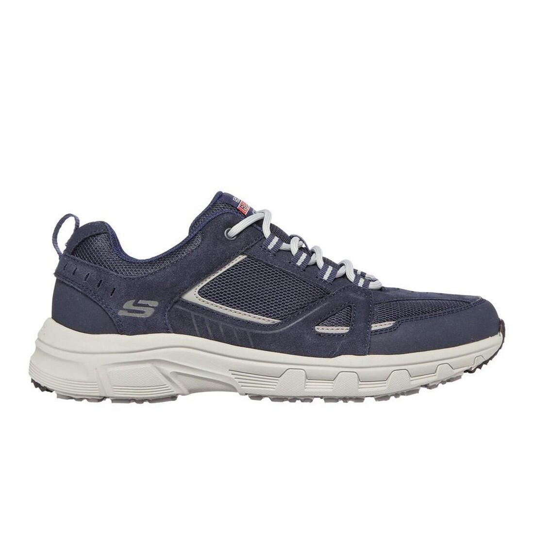 Mens Oak Canyon Duelist Leather Trainers (Navy) 2/5