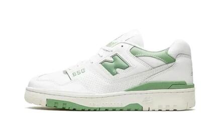 New Balance 550 White Mint Green