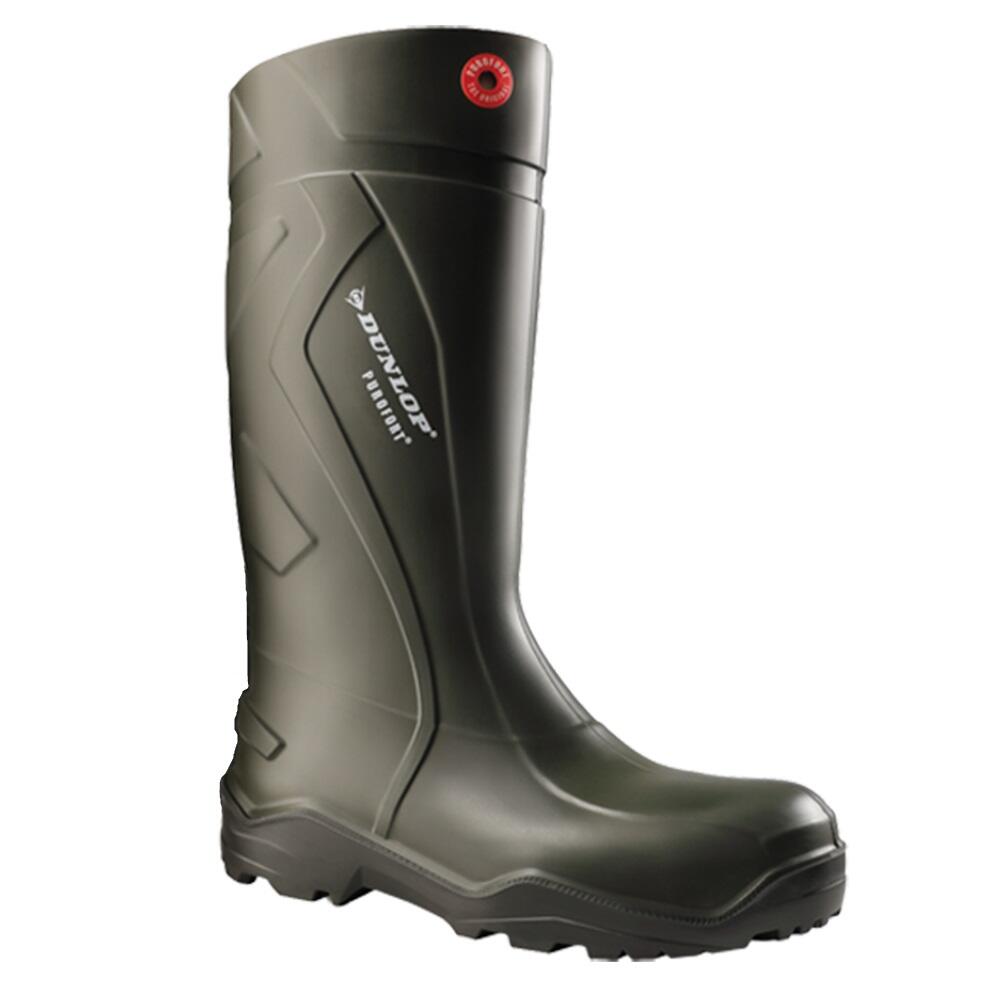 Adults Unisex Purofort Plus Wellies Green DUNLOP Decathlon
