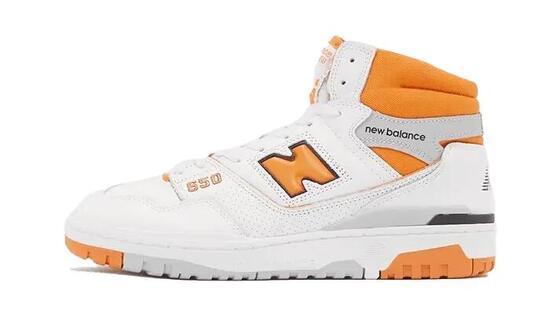 Zapatillas - lifestyle - unisex - botín alto - 650 - white/orange