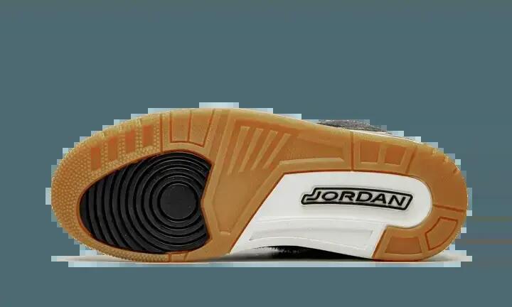 Zapatillas - baloncesto - estampado animal - jordan 3 - negro/moka oscuro 5/5