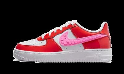 Schoenen - lifestyle - unisex - air force 1 - low-top - rood/roze/wit