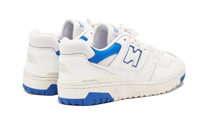 New Balance 550 White Cobalt Blue 3/4