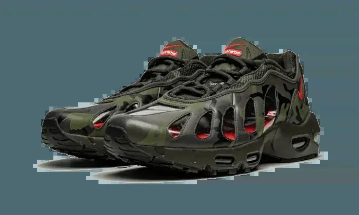 Zapatillas - Urbanas - Air Max 96 Supreme - Dark/Speed Red 2/4
