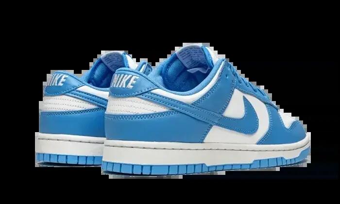 Unisex - Lifestyle - Shoes - Low, Printed - Dunk Low UNC - White/University Blue 3/4