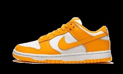 Zapatillas - Casual - Bajas estampadas - Dunk - Blanco/Naranja
