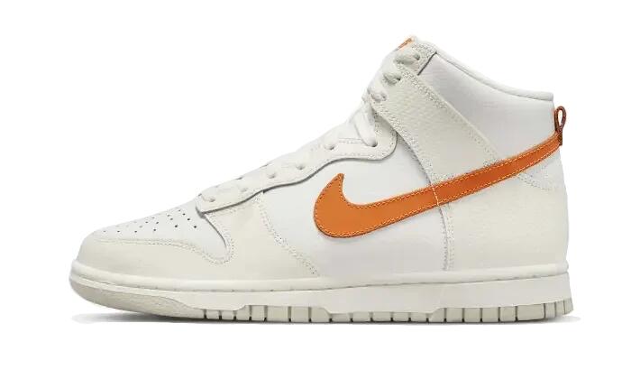 Nike Dunk High White Magma Orange (W) 1/3