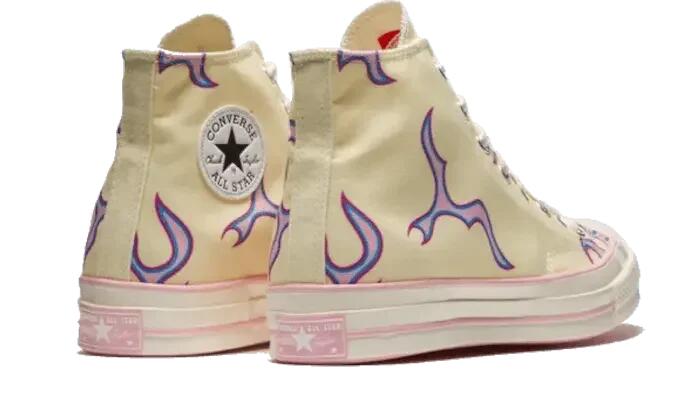 Converse Chuck Taylor All Star 70 Hi Golf le Fleur Yellow Flame 3/4